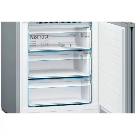 Kontrolsat - Combinado Bosch KGN49XLEA (438L - Classe E - Inox) Kontrolsat - Combinado Bosch KGN49XLEA (438L - Classe E - Inox)
