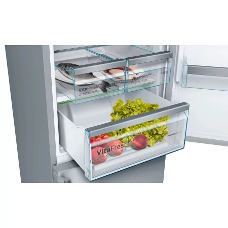 Kontrolsat - Bosch KGN39HIEP Fridge Freezer (368L - Class E - Inox) Kontrolsat - Bosch KGN39HIEP Fridge Freezer (368L - Class E - Inox)