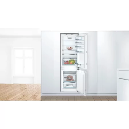 Kontrolsat - Frigorífico Combinado de Encastre Bosch - 255L - Branco - KIN86AFF0 (Série 6) Kontrolsat - Frigorífico Combinado de Encastre Bosch - 255L - Branco - KIN86AFF0 (Série 6)