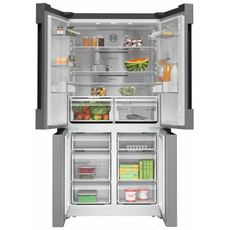 Kontrolsat - Frigorífico Americano Bosch KFN96APEA (605L - Classe E - Inox) Kontrolsat - Frigorífico Americano Bosch KFN96APEA (605L - Classe E - Inox)