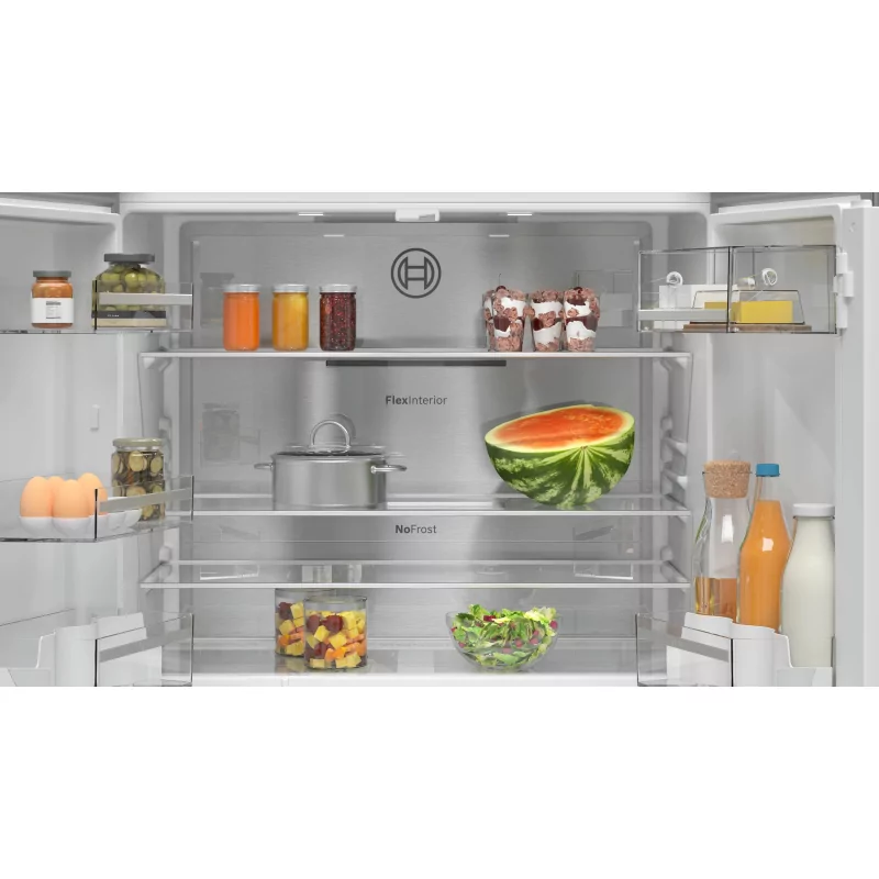 Kontrolsat - Bosch KFN96APEA American Fridge Freezer (605L - Class E - Stainless Steel)