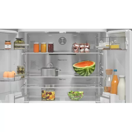 Kontrolsat - Frigorífico Americano Bosch KFN96APEA (605L - Classe E - Inox) Kontrolsat - Frigorífico Americano Bosch KFN96APEA (605L - Classe E - Inox)