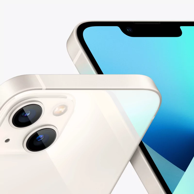 Kontrolsat - Apple iPhone 13 5G - 4GB/256GB - Branco - MLQ73QL/A