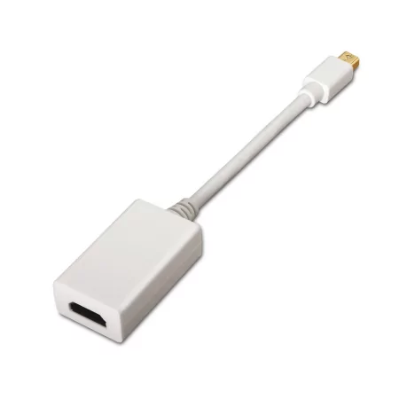 Kontrolsat - Adaptador Mini Display Port M Hdmi H Aisens - 15cm - Branco - A125-0138 Kontrolsat - Adaptador Mini Display Port M Hdmi H Aisens - 15cm - Branco - A125-0138