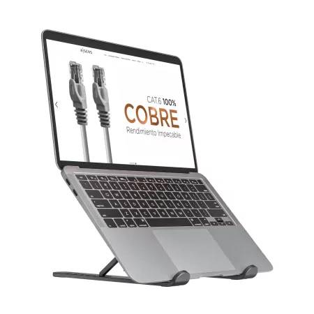 Kontrolsat - Soporte para portátil/tablet aisens lps1m-101/ gris oscuro Kontrolsat - Soporte para portátil/tablet aisens lps1m-101/ gris oscuro