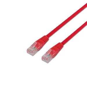 Kontrolsat - Cabo de Rede RJ45 UTP Aisens - Cat.5e - 1 metro - Vermelho - A133-0188