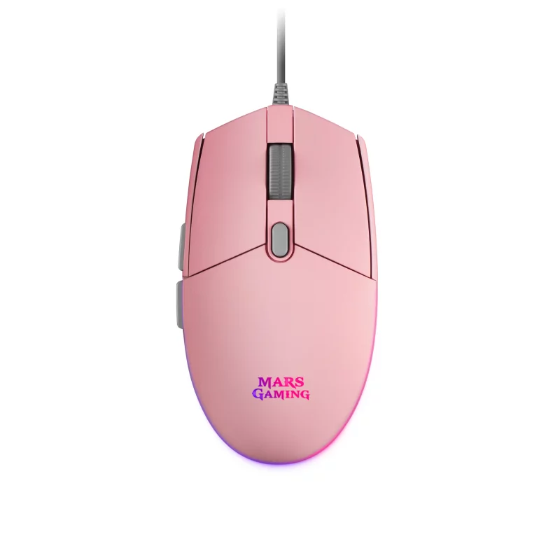 Kontrolsat - Rato MARS GAMING MMG Pink , 3200 DPI, RGB flow, light, ergonomic Kontrolsat - Rato MARS GAMING MMG Pink , 3200 DPI, RGB flow, light, ergonomic