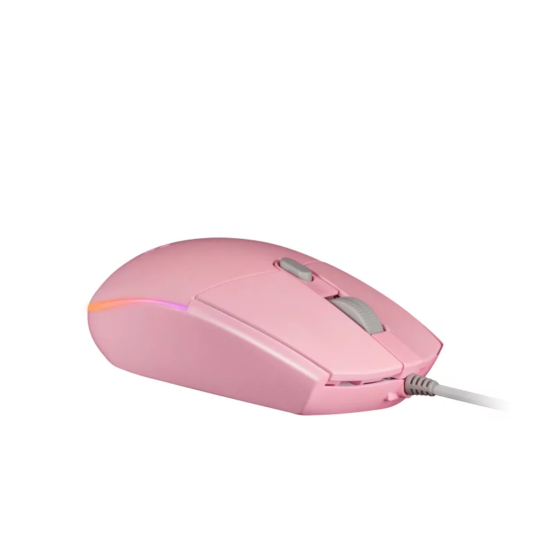 Kontrolsat - Rato MARS GAMING MMG Pink , 3200 DPI, RGB flow, light, ergonomic