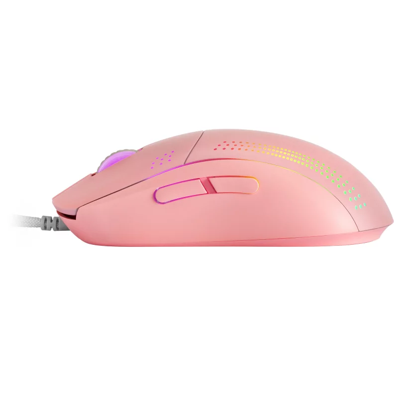 Kontrolsat - Mars Gaming Mouse - 32,000 DPI - RGB - MMPROP - Pink