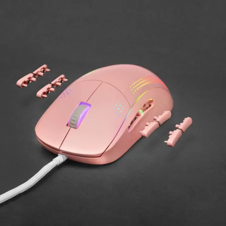 Kontrolsat - Rato Mars Gaming - 32.000 DPI - RGB - MMPROP - Rosa Kontrolsat - Rato Mars Gaming - 32.000 DPI - RGB - MMPROP - Rosa