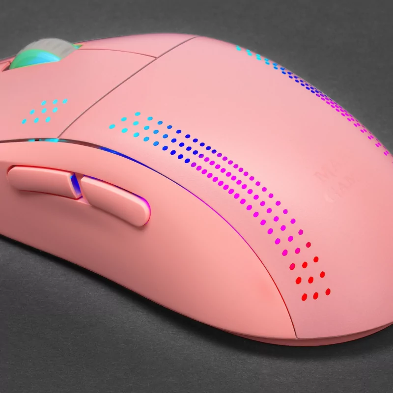 Kontrolsat - Mars Gaming Mouse - 32,000 DPI - RGB - MMPROP - Pink