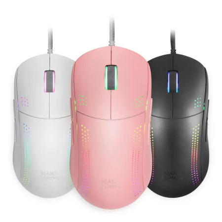 Kontrolsat - Rato Mars Gaming - 32.000 DPI - RGB - MMPROP - Rosa Kontrolsat - Rato Mars Gaming - 32.000 DPI - RGB - MMPROP - Rosa