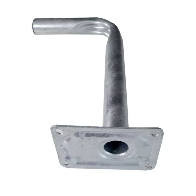 Pé Base Rectangular 32 Galvanizado