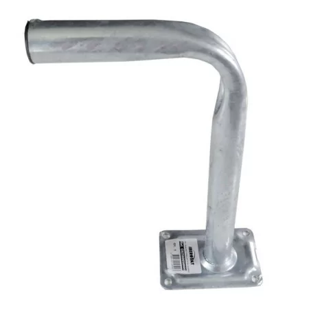 Pé Base Rectangular Iberosat C92560050000 - Alta Durabilidade Galvanizado, Cinzento