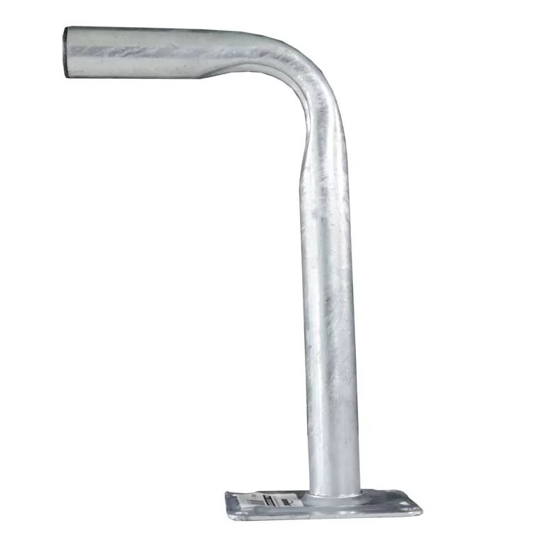 Pé Base Rectangular Iberosat C92560050000 - Alta Durabilidade Galvanizado, Gris