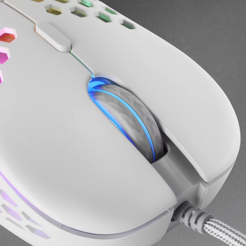 Kontrolsat - Rato Mars Gaming - 12.800 DPI - RGB - MM55W