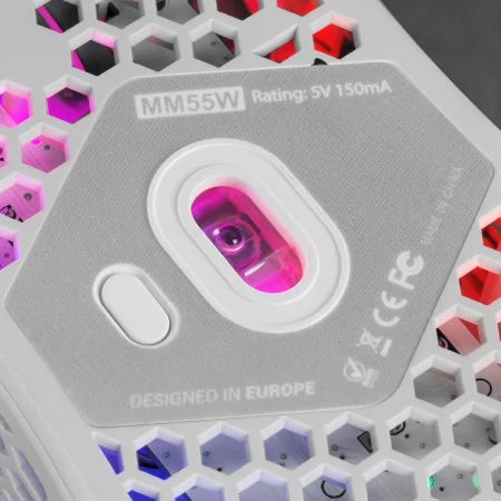Kontrolsat - Rato Mars Gaming - 12.800 DPI - RGB - MM55W Kontrolsat - Rato Mars Gaming - 12.800 DPI - RGB - MM55W