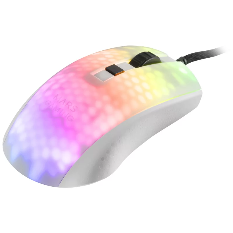 Kontrolsat - Rato Mars Gaming - 12.800 DPI - RGB - MMRW