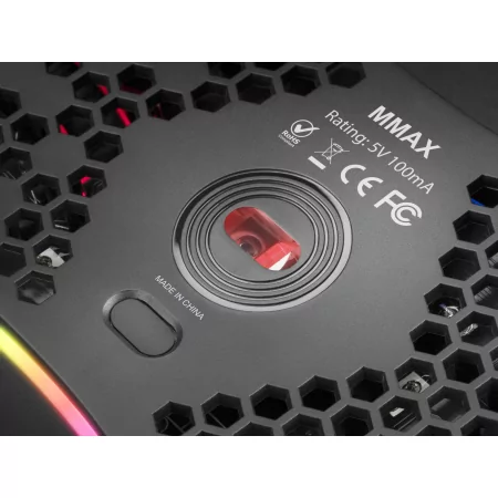 Kontrolsat - Rato Mars Gaming - 12.400 DPI - RGB - MMAX Kontrolsat - Rato Mars Gaming - 12.400 DPI - RGB - MMAX