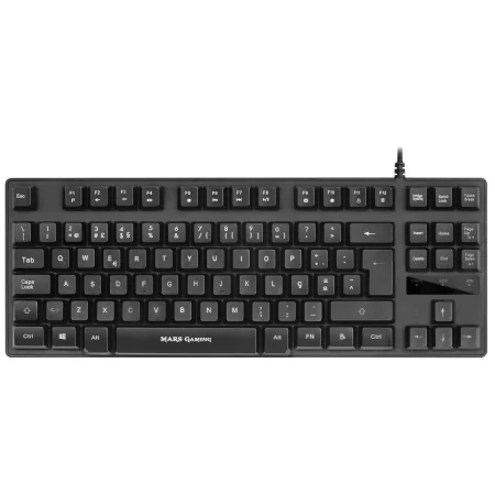 Kontrolsat - Teclado Mars Gaming - H-Mech - RGB - Preto - MKTKLPT Kontrolsat - Teclado Mars Gaming - H-Mech - RGB - Preto - MKTKLPT