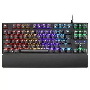 Kontrolsat - Teclado Mecânico Mars Gaming - RGB - Preto - MARSMKTKLBPT