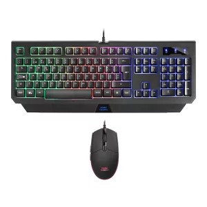 Kontrolsat - Teclado + Rato Mars Gaming - RGB - Preto - MCP100