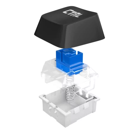 Kontrolsat - Teclado Mecânico Mars Gaming - RGB - Preto - MARSMKTKLBPT Kontrolsat - Teclado Mecânico Mars Gaming - RGB - Preto - MARSMKTKLBPT