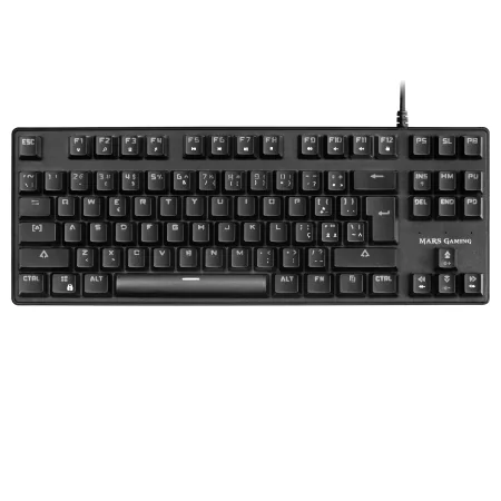 Kontrolsat - Teclado Mecânico Mars Gaming - RGB - Preto - MARSMKTKLBPT Kontrolsat - Teclado Mecânico Mars Gaming - RGB - Preto - MARSMKTKLBPT