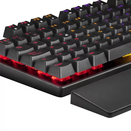 Kontrolsat - Teclado Mecânico Mars Gaming - RGB - Preto - MARSMKTKLBPT Kontrolsat - Teclado Mecânico Mars Gaming - RGB - Preto - MARSMKTKLBPT