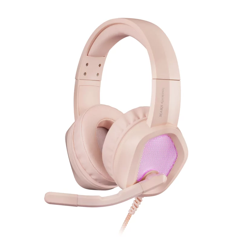 Kontrolsat - Auriculares gaming con micrófono mars gaming mh320/ jack 3.5/ rosas Kontrolsat - Auriculares gaming con micrófono mars gaming mh320/ jack 3.5/ rosas
