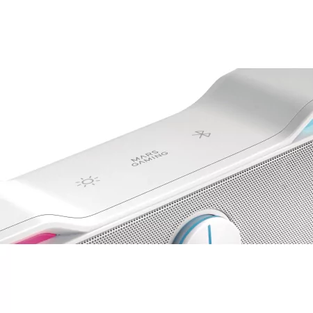 Kontrolsat - Barra de sonido con bluetooth mars gaming msbx/ 10w/ 2.0/ blanca Kontrolsat - Barra de sonido con bluetooth mars gaming msbx/ 10w/ 2.0/ blanca
