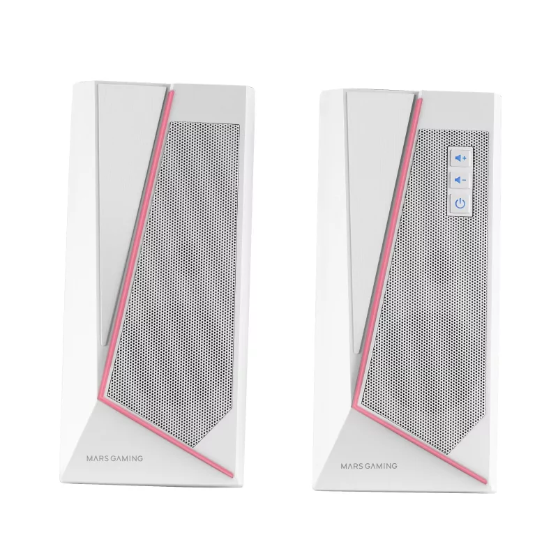 Kontrolsat - Colunas Mars Gaming - 20W - Bluetooth - Brancos - MS7W