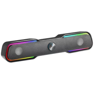 Kontrolsat - Soundbar Mars Gaming - 10W - RGB - Bluetooth - Preta - MSBX