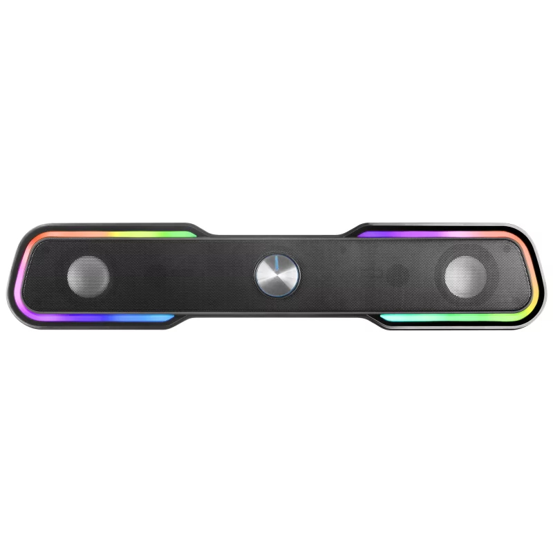 Kontrolsat - Soundbar Mars Gaming - 10W - RGB - Bluetooth - Preta - MSBXW