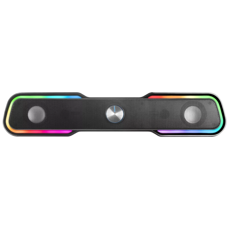 Kontrolsat - Soundbar Mars Gaming - 10W - RGB - Bluetooth - Preta - MSBXW