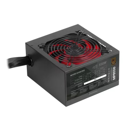 Kontrolsat - Fonte de Alimentação Mars Gaming - 550W - 230V - MPB550 Kontrolsat - Fonte de Alimentação Mars Gaming - 550W - 230V - MPB550