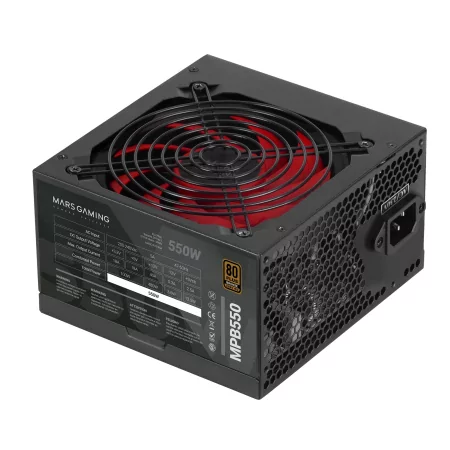 Kontrolsat - Fonte de Alimentação Mars Gaming - 550W - 230V - MPB550 Kontrolsat - Fonte de Alimentação Mars Gaming - 550W - 230V - MPB550