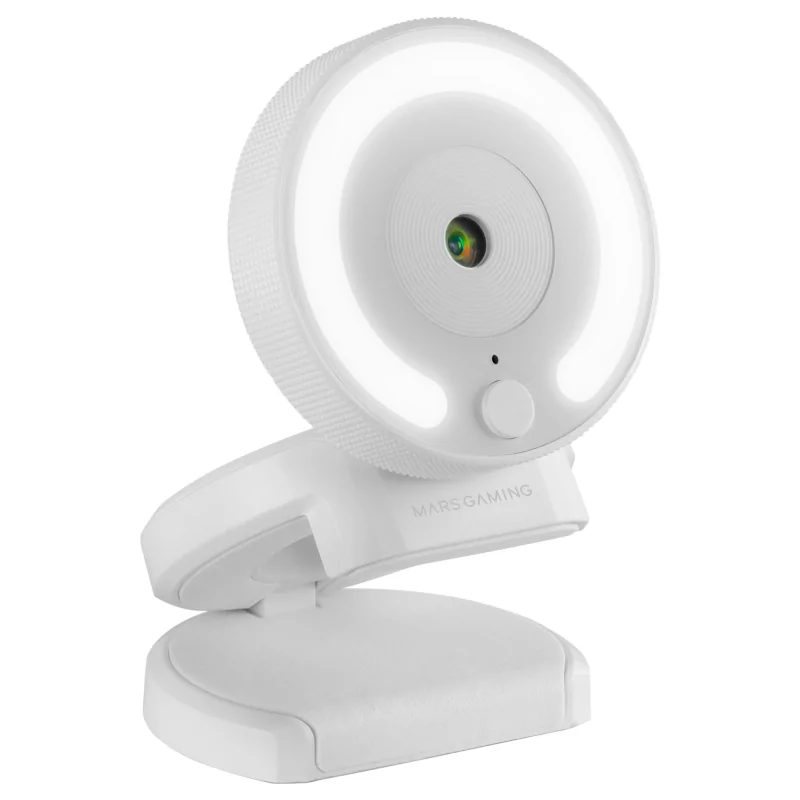Kontrolsat - Webcam Mars Gaming - Full HD - Branca - MWPRO