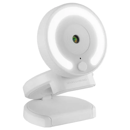 Kontrolsat - Webcam Mars Gaming - Full HD - Branca - MWPRO Kontrolsat - Webcam Mars Gaming - Full HD - Branca - MWPRO
