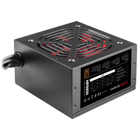 Kontrolsat - Fonte de Alimentação Mars Gaming - 850W - 230V - MPB850 Kontrolsat - Fonte de Alimentação Mars Gaming - 850W - 230V - MPB850