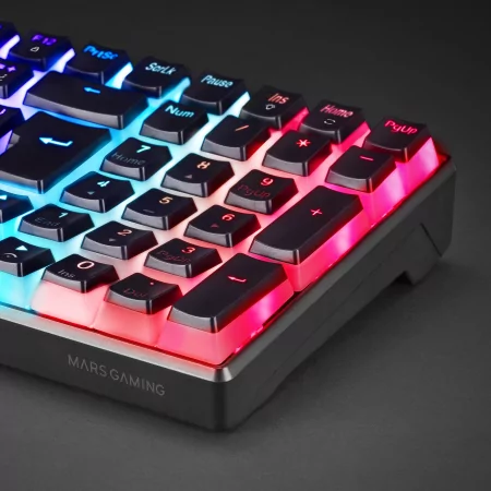 Kontrolsat - Teclado Mecânico Mars Gaming - RGB - Preto - MKULTRARPT Kontrolsat - Teclado Mecânico Mars Gaming - RGB - Preto - MKULTRARPT