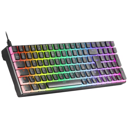 Kontrolsat - Teclado Mecânico Mars Gaming - RGB - Preto - MKULTRARPT Kontrolsat - Teclado Mecânico Mars Gaming - RGB - Preto - MKULTRARPT