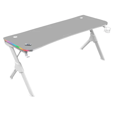 Kontrolsat - Mesa Mars Gaming - 160x60x75cm - Branca - MGDXLRGB Kontrolsat - Mesa Mars Gaming - 160x60x75cm - Branca - MGDXLRGB