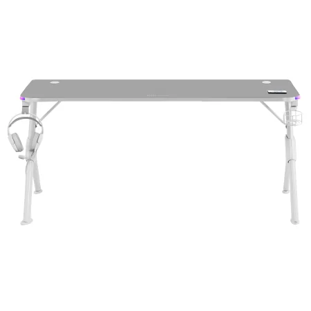 Kontrolsat - Mesa Mars Gaming - 160x60x75cm - Branca - MGDXLRGB Kontrolsat - Mesa Mars Gaming - 160x60x75cm - Branca - MGDXLRGB