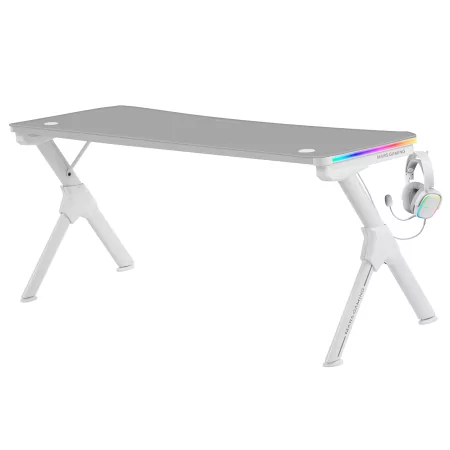 Kontrolsat - Mesa Mars Gaming - 160x60x75cm - Branca - MGDXLRGB Kontrolsat - Mesa Mars Gaming - 160x60x75cm - Branca - MGDXLRGB