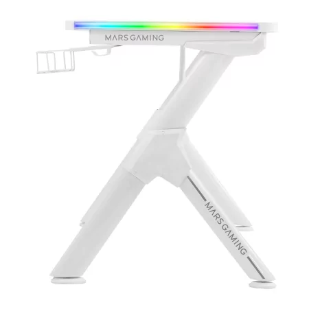 Kontrolsat - Mesa Mars Gaming - 160x60x75cm - Branca - MGDXLRGB Kontrolsat - Mesa Mars Gaming - 160x60x75cm - Branca - MGDXLRGB
