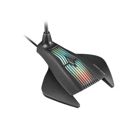 Kontrolsat - Microfone Mars Gaming - RGB - Preto - MMIC Kontrolsat - Microfone Mars Gaming - RGB - Preto - MMIC