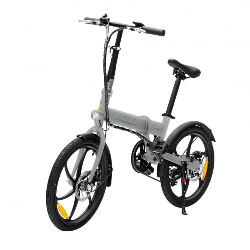 Kontrolsat - Bicicleta Elétrica SmartGyro - Ebike Crosscity Silver - SG27-166 Kontrolsat - Bicicleta Elétrica SmartGyro - Ebike Crosscity Silver - SG27-166