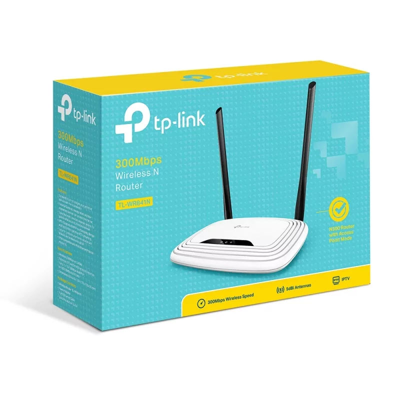 Kontrolsat - Router Wi-Fi TP-Link - TL-WR841N - (N300 - 300Mbps)