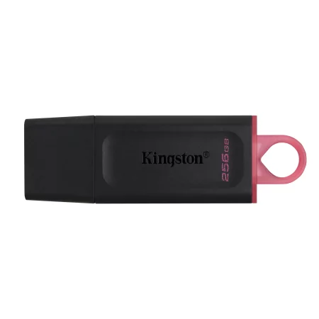 Kontrolsat - Pendrive Kingston DataTraveler Exodia - 256GB - USB 3.2 - Preto e Vermelho - DTX/256GB